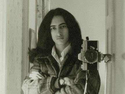 Phil Shapiro self portrait 1975-I think I was trying to look like a teenager with an attitude